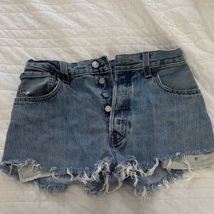 Levi's Classic Blue Jean Shorts